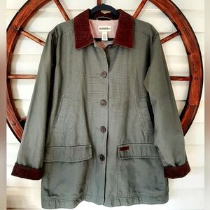 Women's Gander Mountain Green Barn Chore Jacket Large